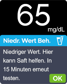 Blutzucker - Empfehlungen